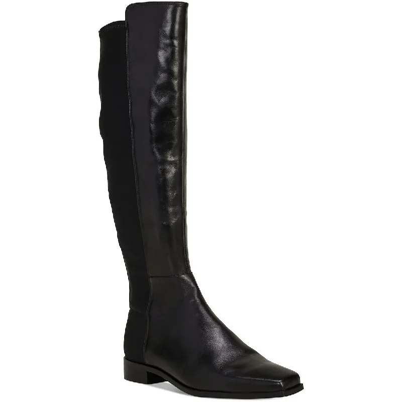 Boots for outdoor adventures -Vince Camuto Womens Leather Wide Calf Knee-High Boots