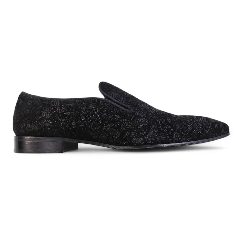 Breathable loafers for dry trips-Ambrogio by Mezlan Men's Shoes Glass Suede Leather Slip-On Formal Dress Loafers (AMZ1021)