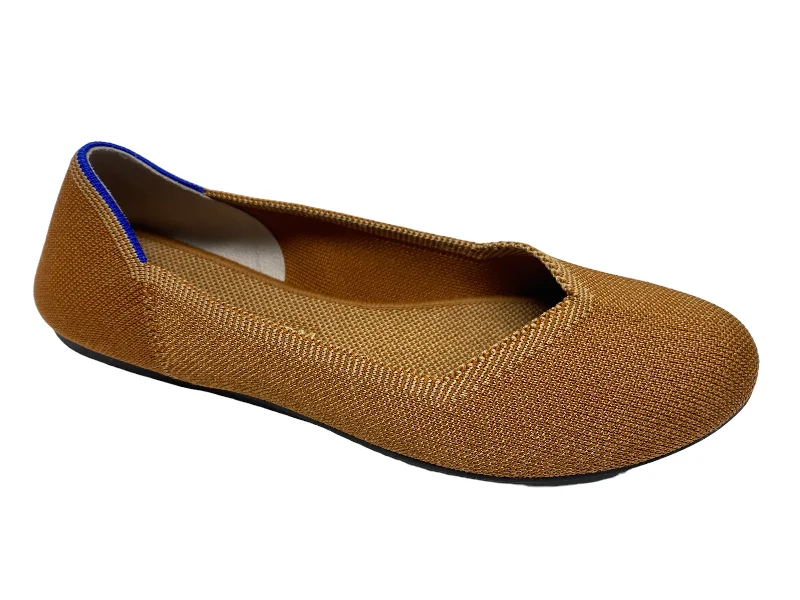 Flats with soft foam padding -Brown Shoes Flats Rothys, Size 8.5