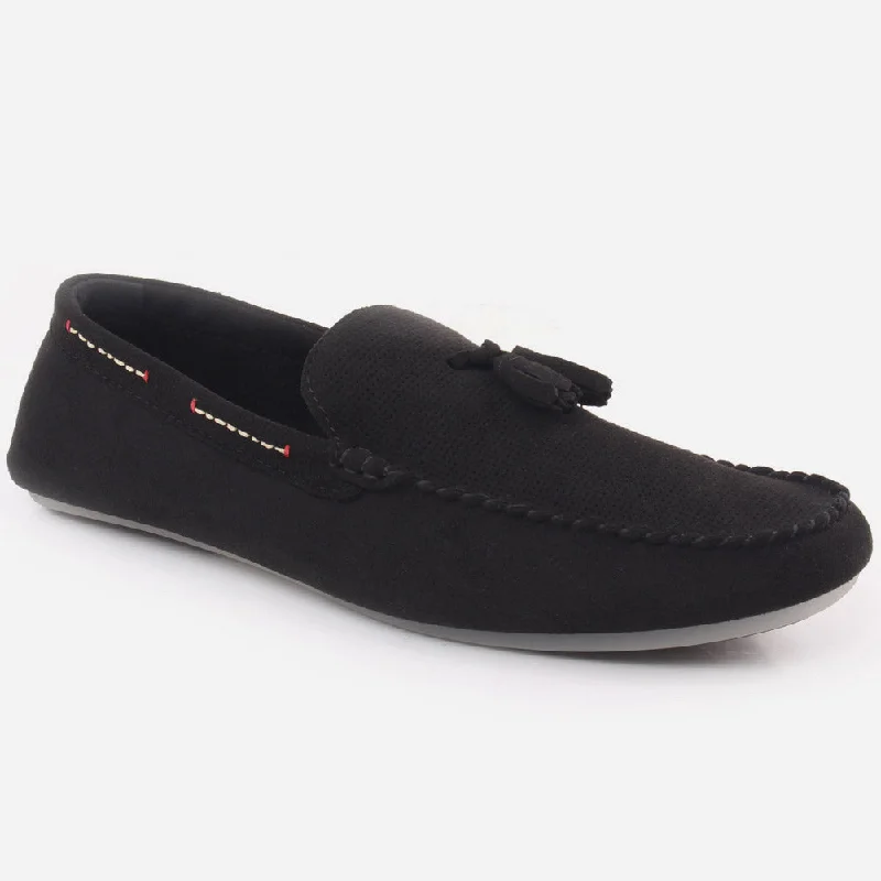 Premium loafers for business casual-Men "Jack" Tassel Slip On Loafers