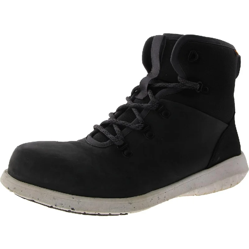 Boots for eco-conscious buyers -Bogs Womens Cypress Lace ST Leather Composite Toe Work & Safety Boots