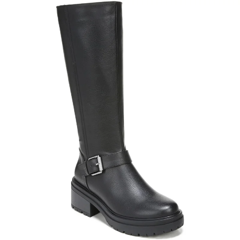 Boots with extra padding comfort -Naturalizer Womens Adler Faux Leather Tall Knee-High Boots