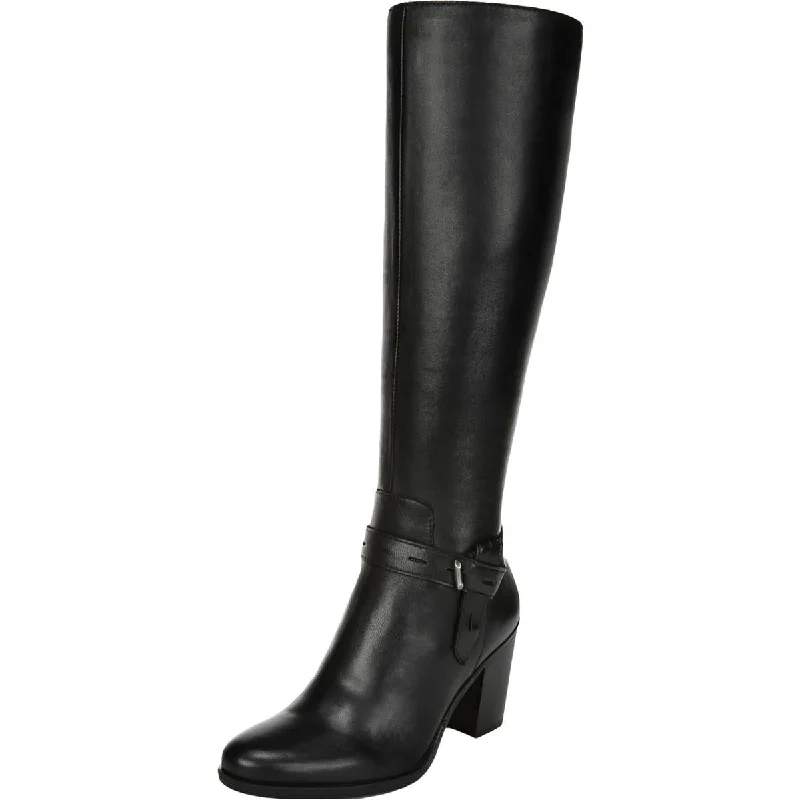 Boots with waterproof coating -Naturalizer Womens Kamora  Wide Calf Knee-High Boots