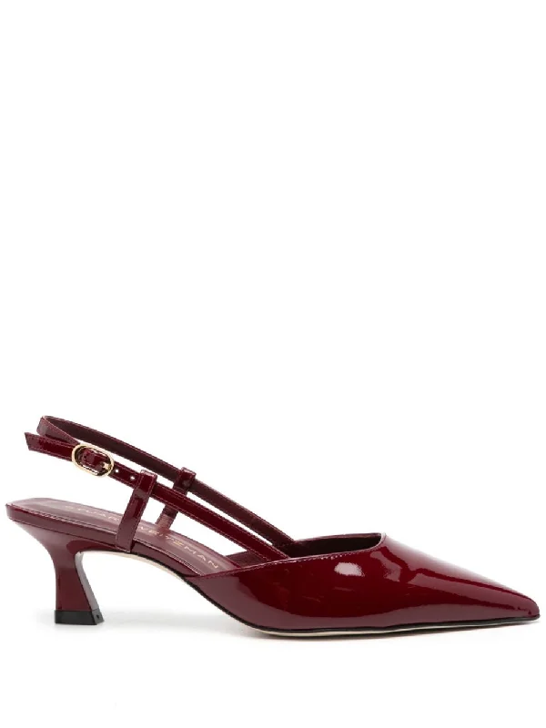 High heels with spacious toe boxes -STUART WEITZMAN Chic Slingback Pumps for Women