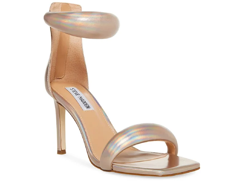 High heels with cushy outsole linings -Steve Madden: Partay in Platinum