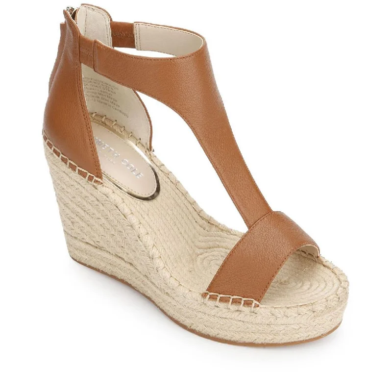 Fashionable sandals for summer outings-Kenneth Cole New York Womens Olivia Espadrille Wedge Sandals