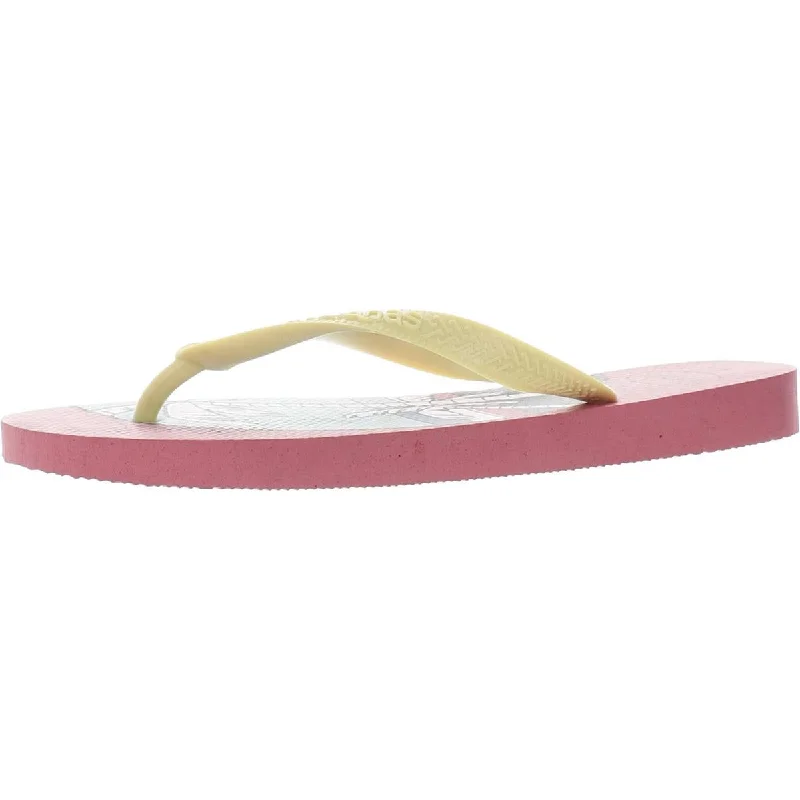 Breathable sandals for light nights-Havaianas Womens ALPARGATAS Embossed Flip Flops Thong Sandals