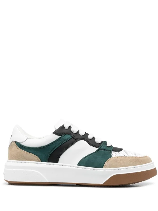 Athletic shoes for plantar support -DSQUARED2 Bumpersneaker Lace-Up Low Top Sneak for Men - SS23 Collection