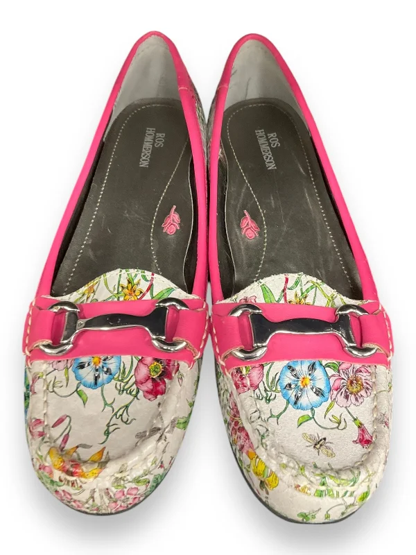 Flats with padded comfort -Shoes Flats By Clothes Mentor In Multi-colored, Size: 9.5