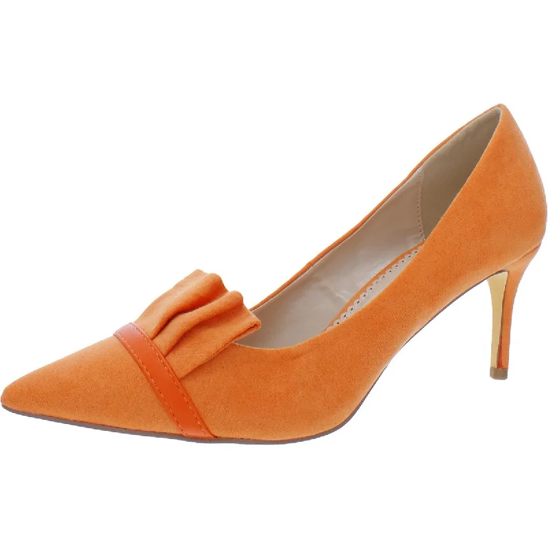 High heels with solid outsole support -Journee Collection Womens Pointed Toe Dressy Pumps