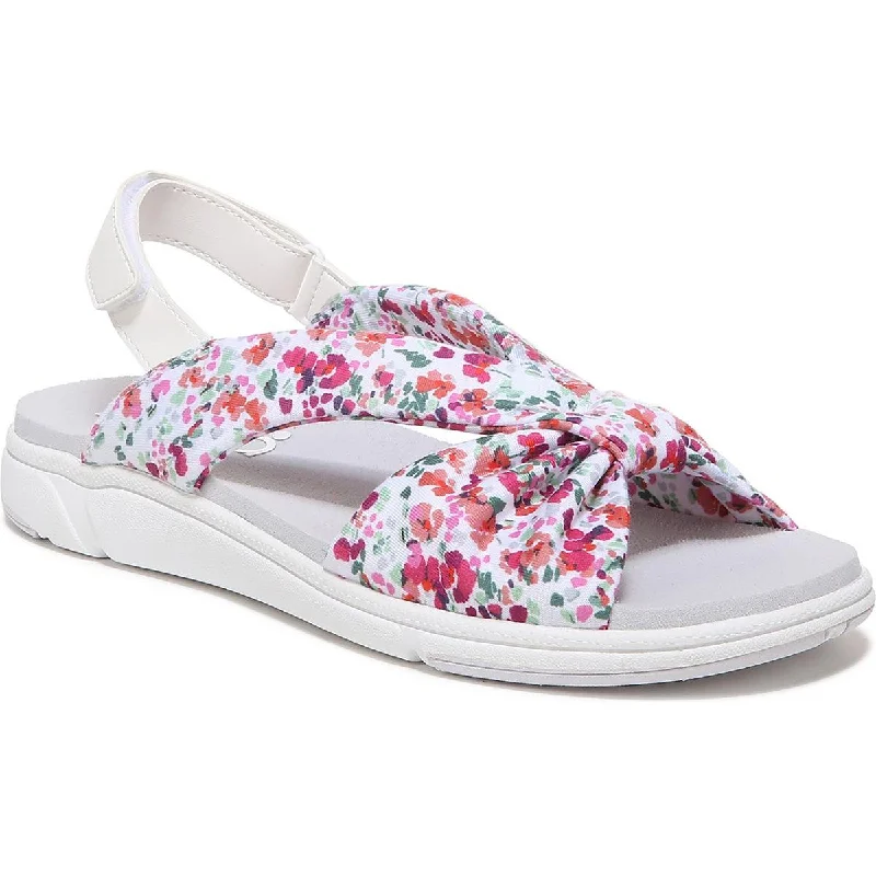 Premium sandals for coastal trends-Ryka Womens  Floral Floral Hook & Loop Slide Sandals