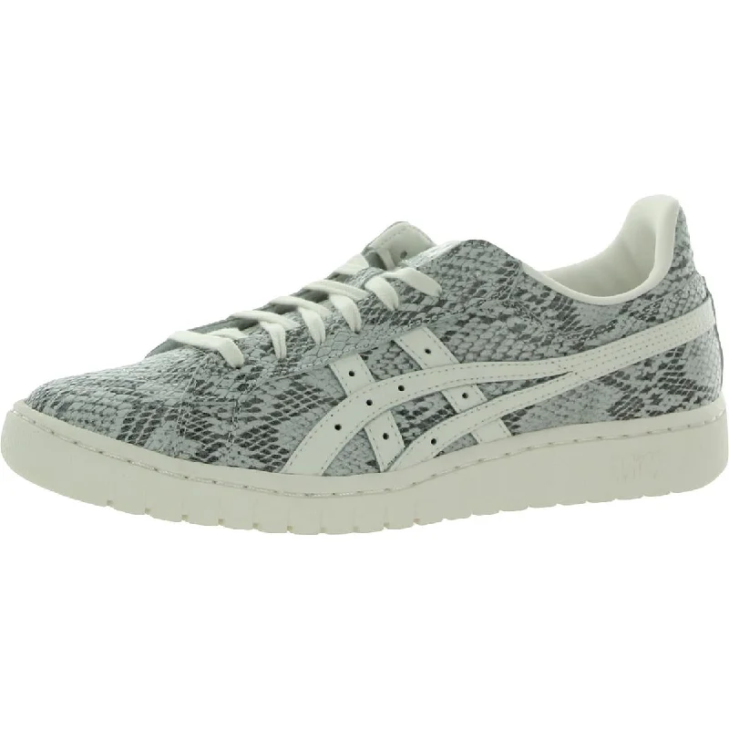 Athletic shoes with cozy padding -Asics Mens Gel-PTG Leather Lace Up Casual and Fashion Sneakers