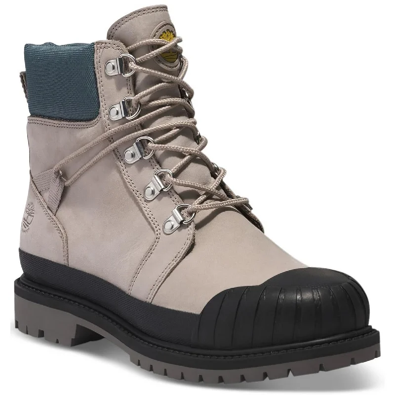 Boots for corporate lunches -Timberland Womens heritage Suede Safety Hiking Boots