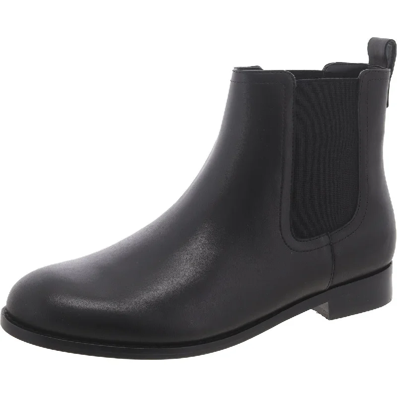 Luxury boots for special occasions -Lauren Ralph Lauren Womens Brylee Leather Ankle Chelsea Boots