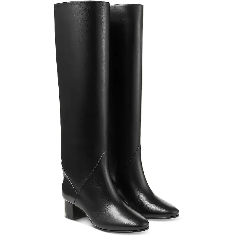 Boots for beach weddings -Jimmy Choo Womens Rydea 45 Faux Leather Tall Knee-High Boots