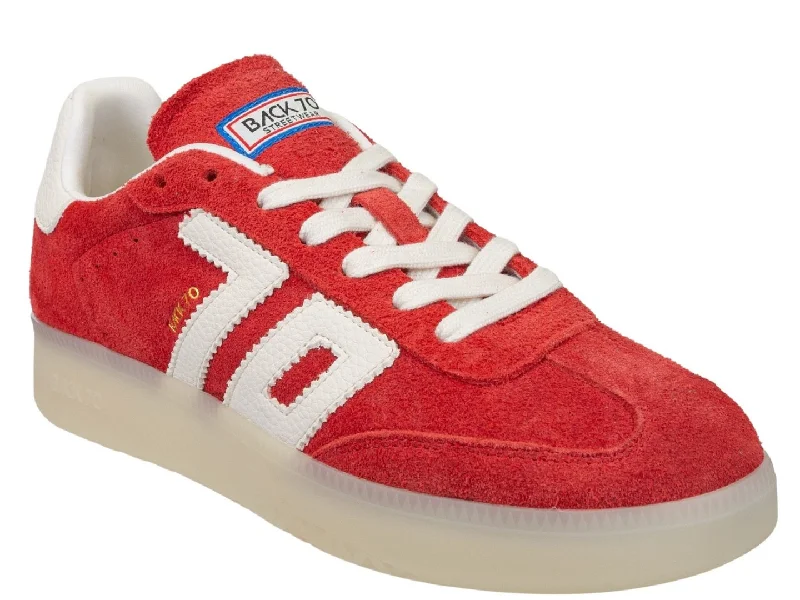 Trendy athletic shoes for young athletes -BACK 70 - BOSTON 2505 in RED Sneakers