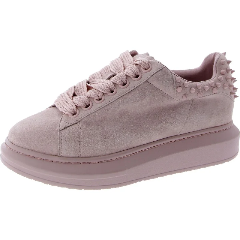 Athletic shoes for night jogs -Steve Madden Mens Frosting Suede Studded Casual And Fashion Sneakers