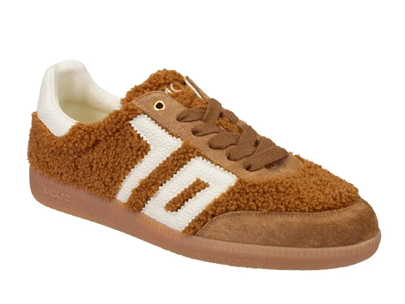 Athletic shoes for short runs -BACK 70 - TEDDY in TOBACCO WHITE Sneakers