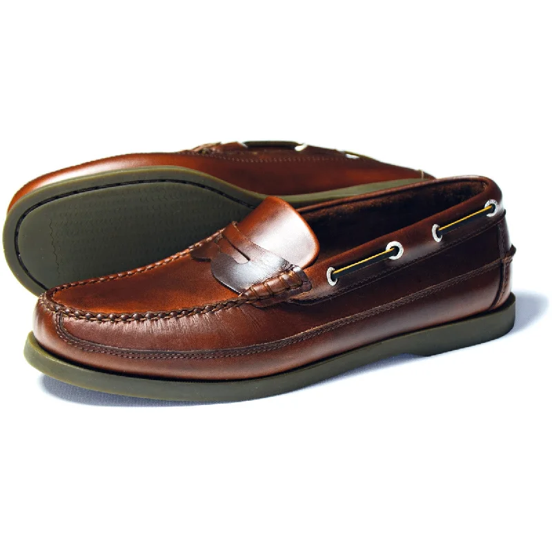 Lightweight loafers for short walks-Orca Bay Fripp Men's Leather Loafers