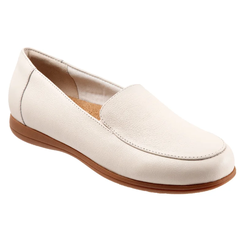 Best loafers for toe relief-Deanna Bone Leather Loafers