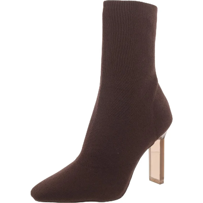 Minimalist brown boots unisex -Aldo Womens Stiletto Bootie Mid-Calf Boots