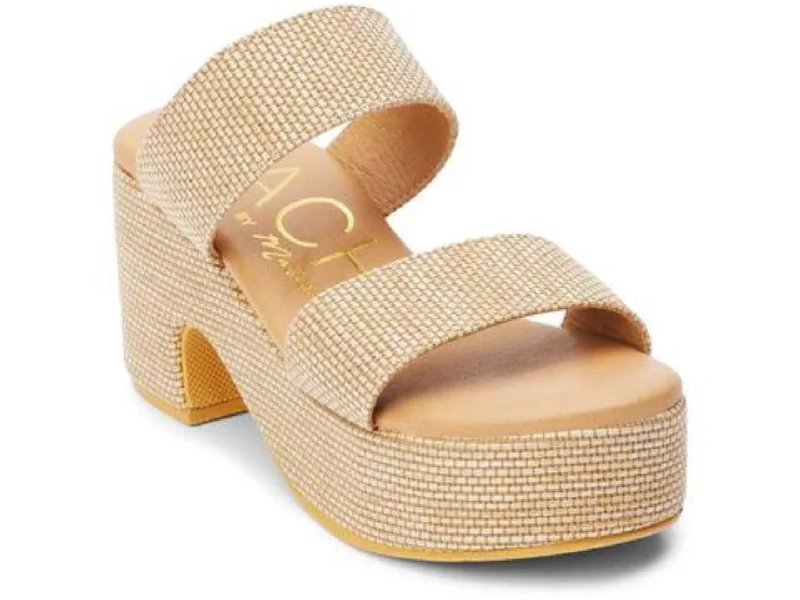 High heels for women with toe ease -Matisse: Ocean Ave in Natural Multi