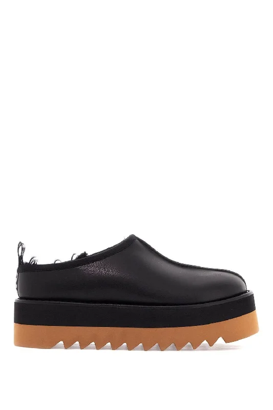 Athletic shoes for gym breaks -STELLA MCCARTNEY Eco-Leather Flatform Sneakers