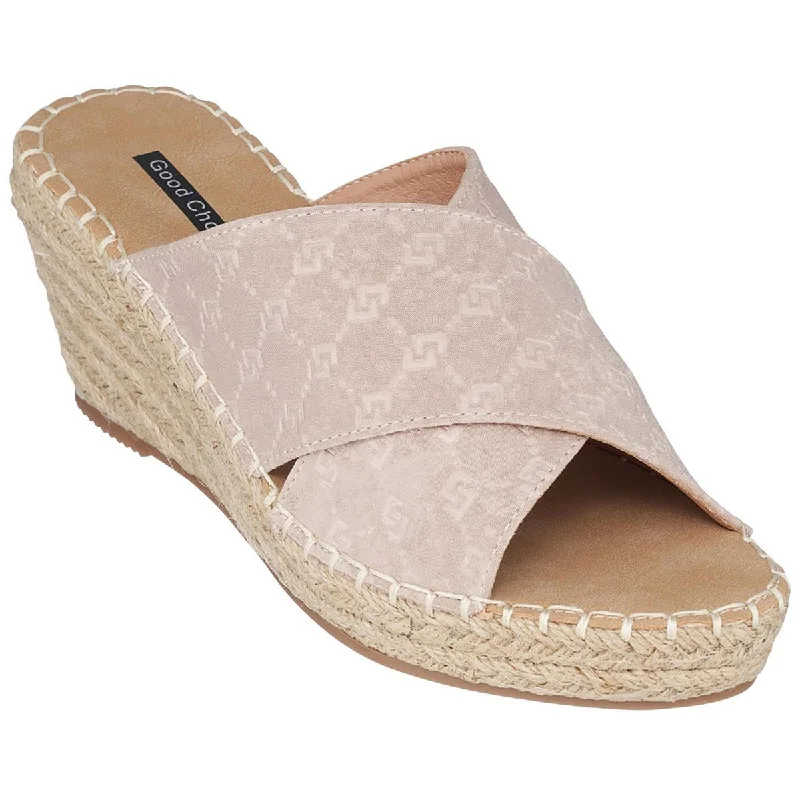 Lightweight sandals for breezy trends-Good Choice Womens Darine Round Toe Espadrille Platform Sandals