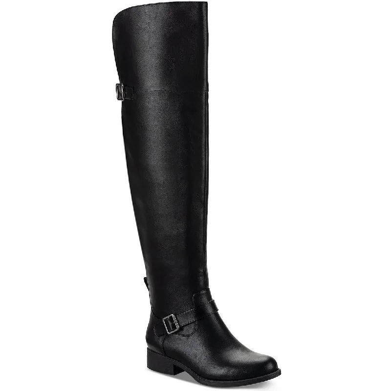 Boots with thick padding -Sun + Stone Womens Anyaa Tall Over-The-Knee Boots