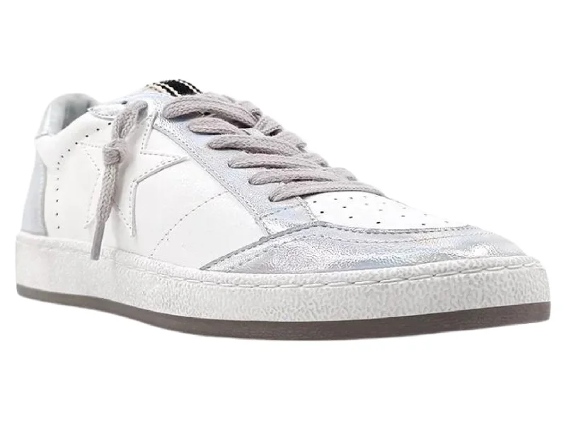 Athletic shoes with rain-tight top -Shu Shop: Paz in Iridesent Silver