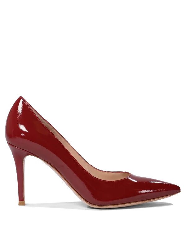 High heels for long evening strolls -GIANVITO ROSSI Elegant Heeled Pumps for Women