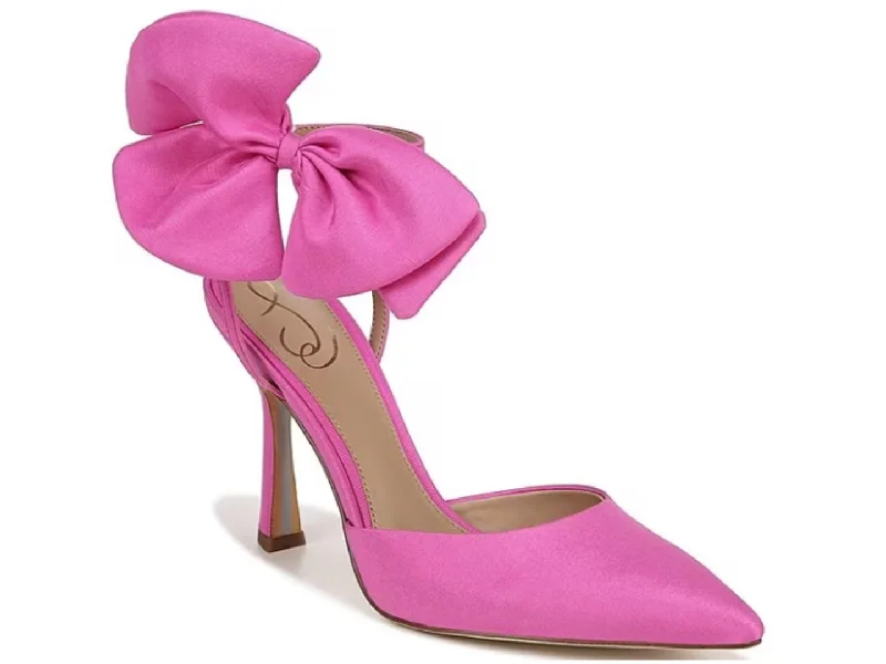 High heels with firm upper cushioning -Sam Edelman: Halie in Bright Dahlia