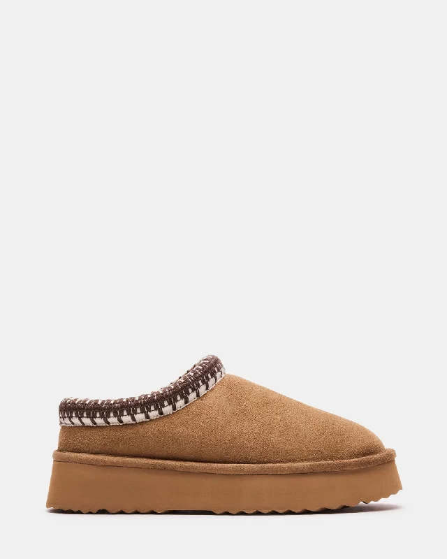 SELENA-2 CHESTNUT SUEDE