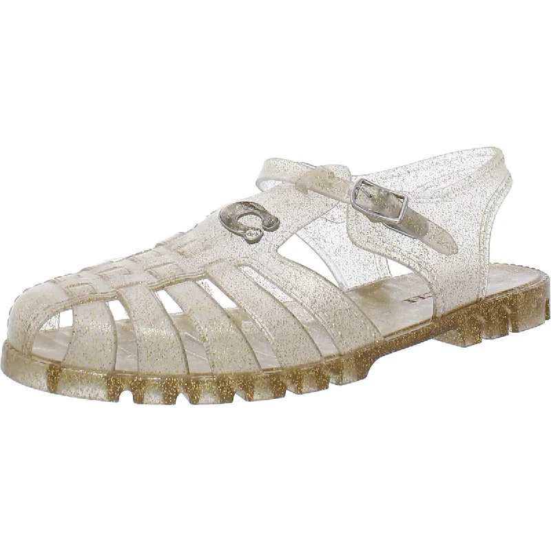 Lightweight sandals for breezy fun-Coach Womens Glitter Jelly Sandals