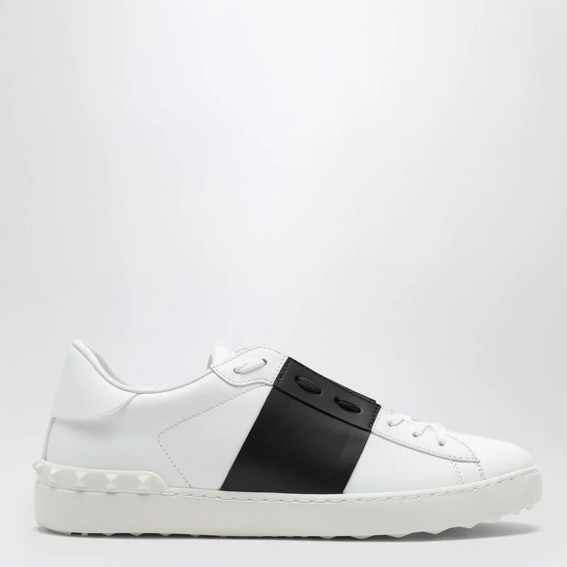 Athletic shoes for pro fitness -VALENTINO GARAVANI Elegant Open Sneaker with Contrasting Accents