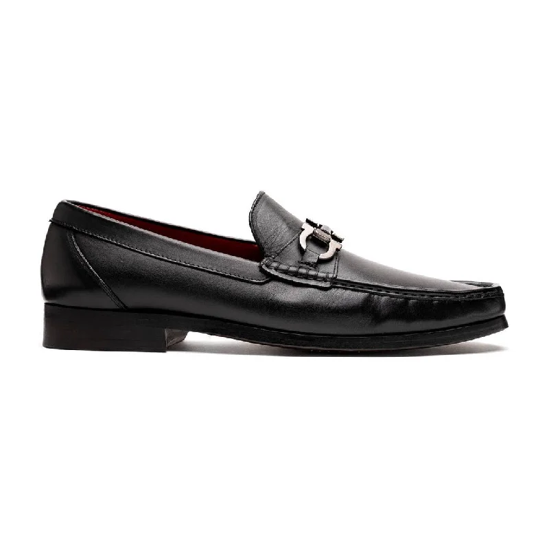 Stylish loafers for casual Fridays-Marco Di Milano Cassarano Men's Shoes Calf-Skin Leather Moccasin Loafers (MDM1184)