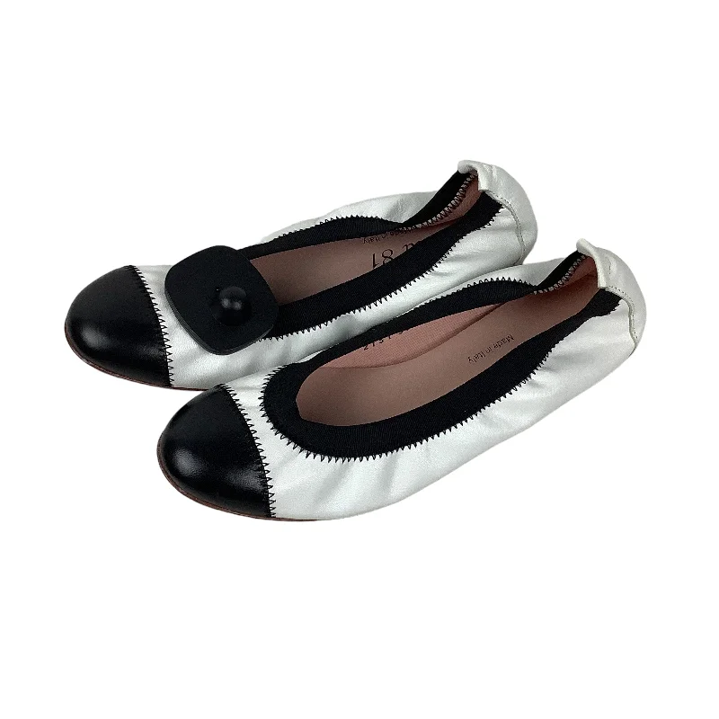 Flats with slip-resistant midsoles -Shoes Flats By Cmc In White, Size: 5.5 (36)