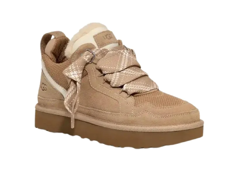 Athletic shoes with colorful accents -UGG: Lowmel in Sand