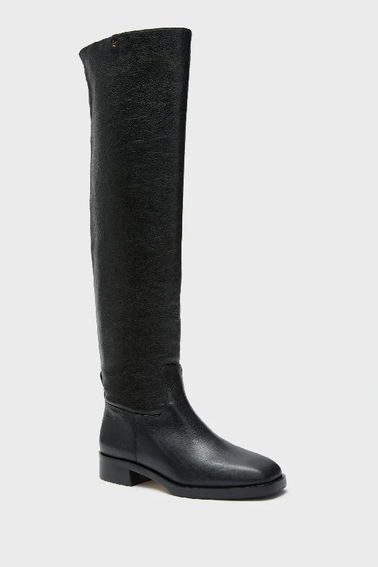 Women’s boots with lace-up front -Black Annie Hi Boots