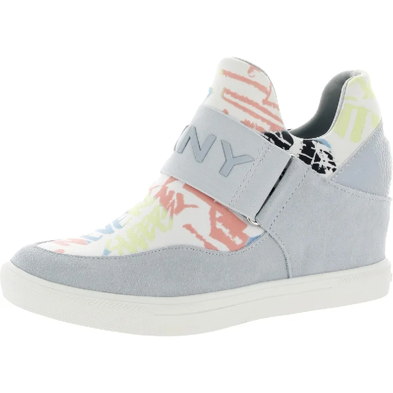 Budget athletic shoes for bargains -DKNY Womens Cosmos  Printed Casual Sneakers