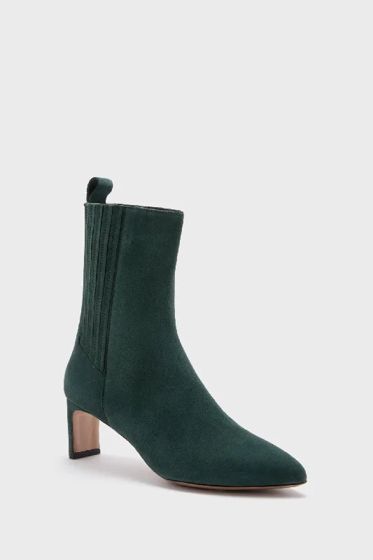 Boots with quilted texture -Forest Suede Lou Ankle Boot 2