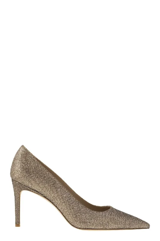 High heels for fancy night dinners -STUART WEITZMAN 85mm Pointed Toe Pumps