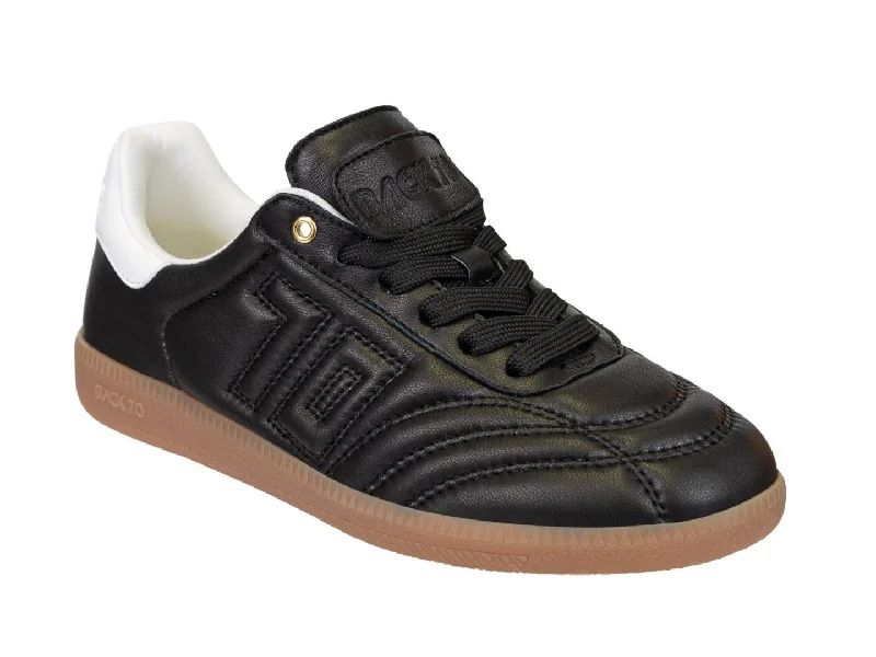 Athletic shoes for outdoor fun -BACK 70 - FLUFFY in BLACK Sneakers