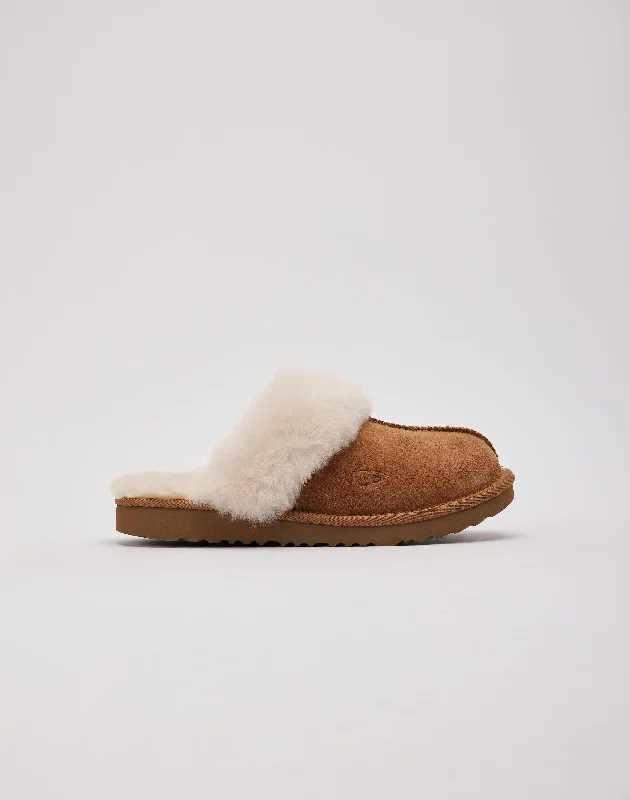 Slippers with aged fabric -UGG Cozy II Slipper Grade-School