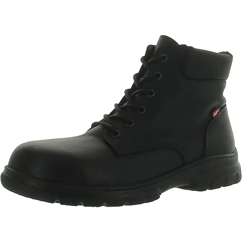 Boots for calm weekends -Mellow Walk Womens Maddy Leather Slip Resistant Work & Safety Boots