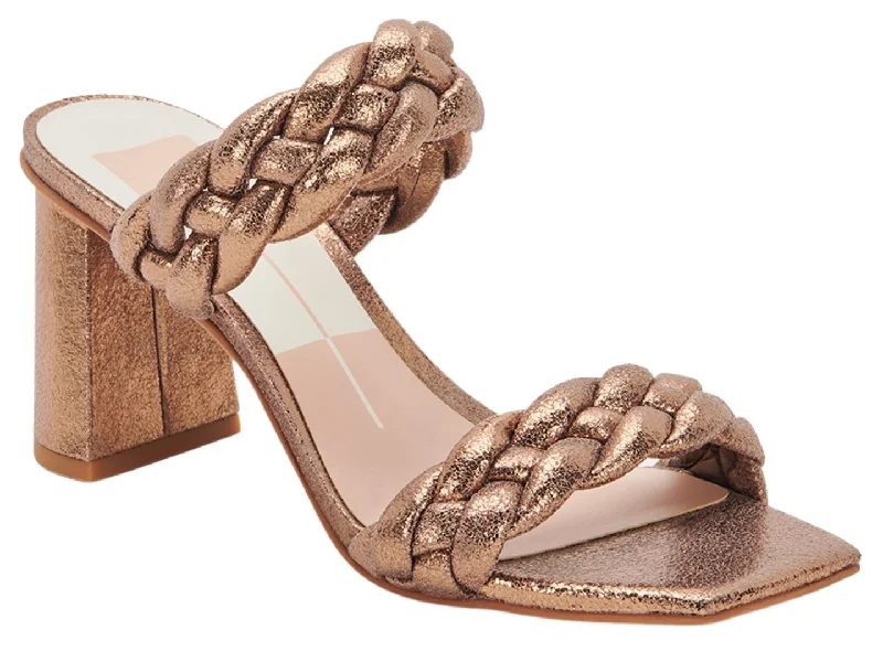 High heels with plush sole cushioning -Paily in Bronze By: Dolce Vita