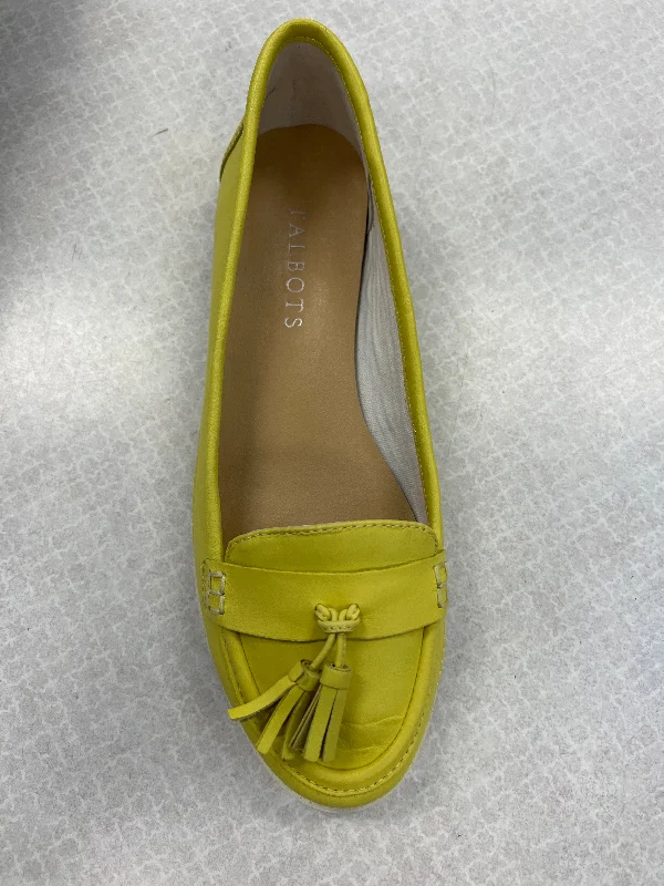 Flats for outdoor night strolls -Shoes Flats By Talbots In Yellow, Size: 7