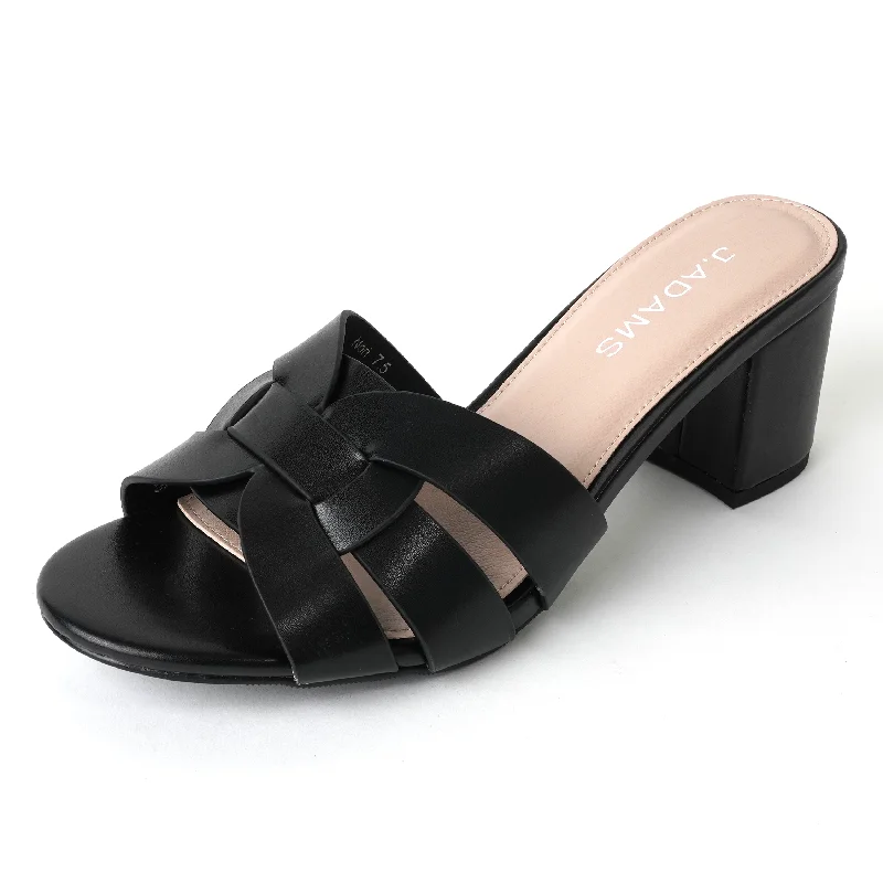 Soft sandals for easy trends-Nori | Black