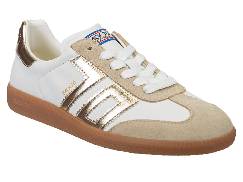 Athletic shoes with solid support -BACK 70: CLOUD in BEIGE Sneakers