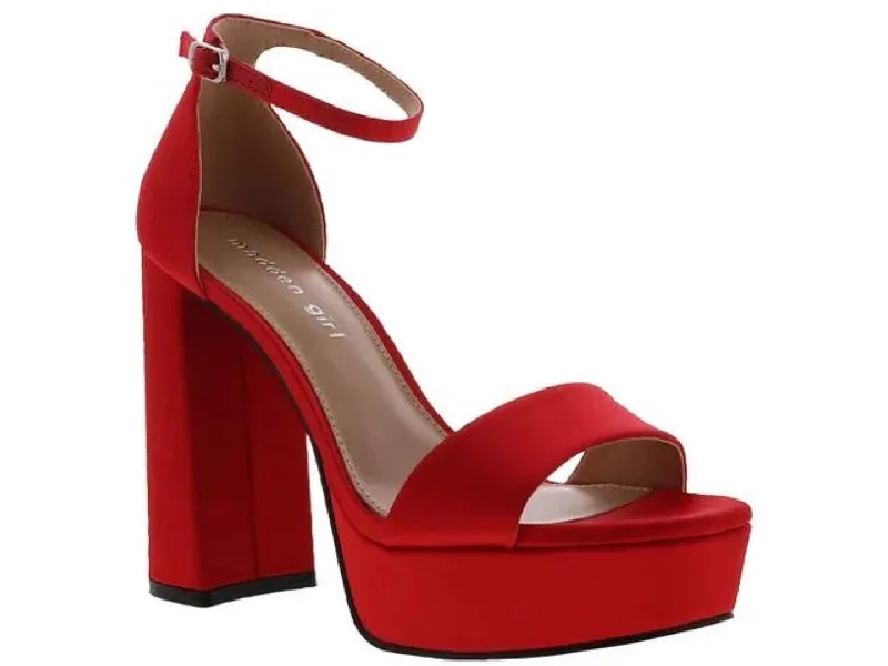 High heels for festive holiday attire -Madden Girl: Omega